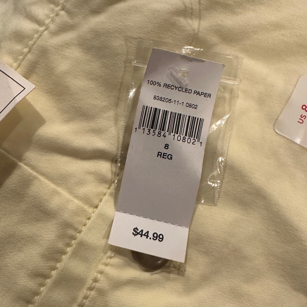 NWT GAP Girlfriend Khaki Pants - Picture 3 of 7